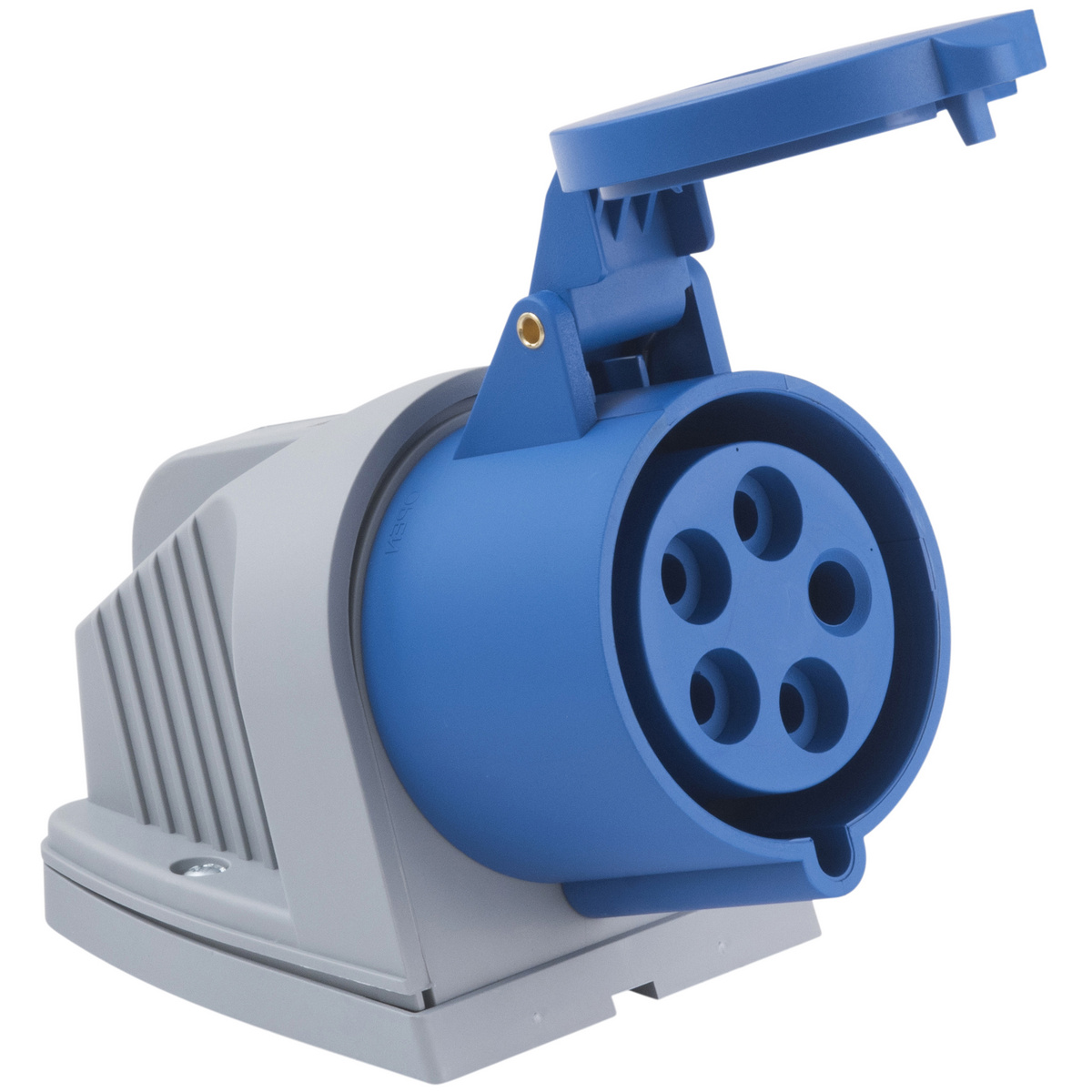 Tomada de Sobrepor Tramontina 3P+N+T 32 A 220-250 V 09h IP44 Cor Azul - SKU 56255328 - 1 image number 0