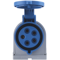 Tomada de Sobrepor Tramontina 3P+N+T 32 A 220-250 V 09h IP44 Cor Azul - SKU 56255328 - 11 image number 10