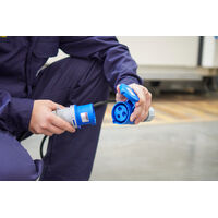 Tomada de Sobrepor Industrial 3P+T 16 A 220-250 Vca 9 H Tramontina Cor Azul - SKU 56255332 - 7 image number 6