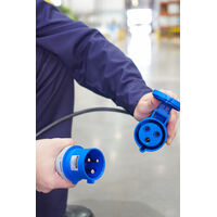 Tomada de Sobrepor Industrial 2P+T 32 A 220-250 Vca 6 H Tramontina Cor Azul - SKU 56255335 - 7 image number 6