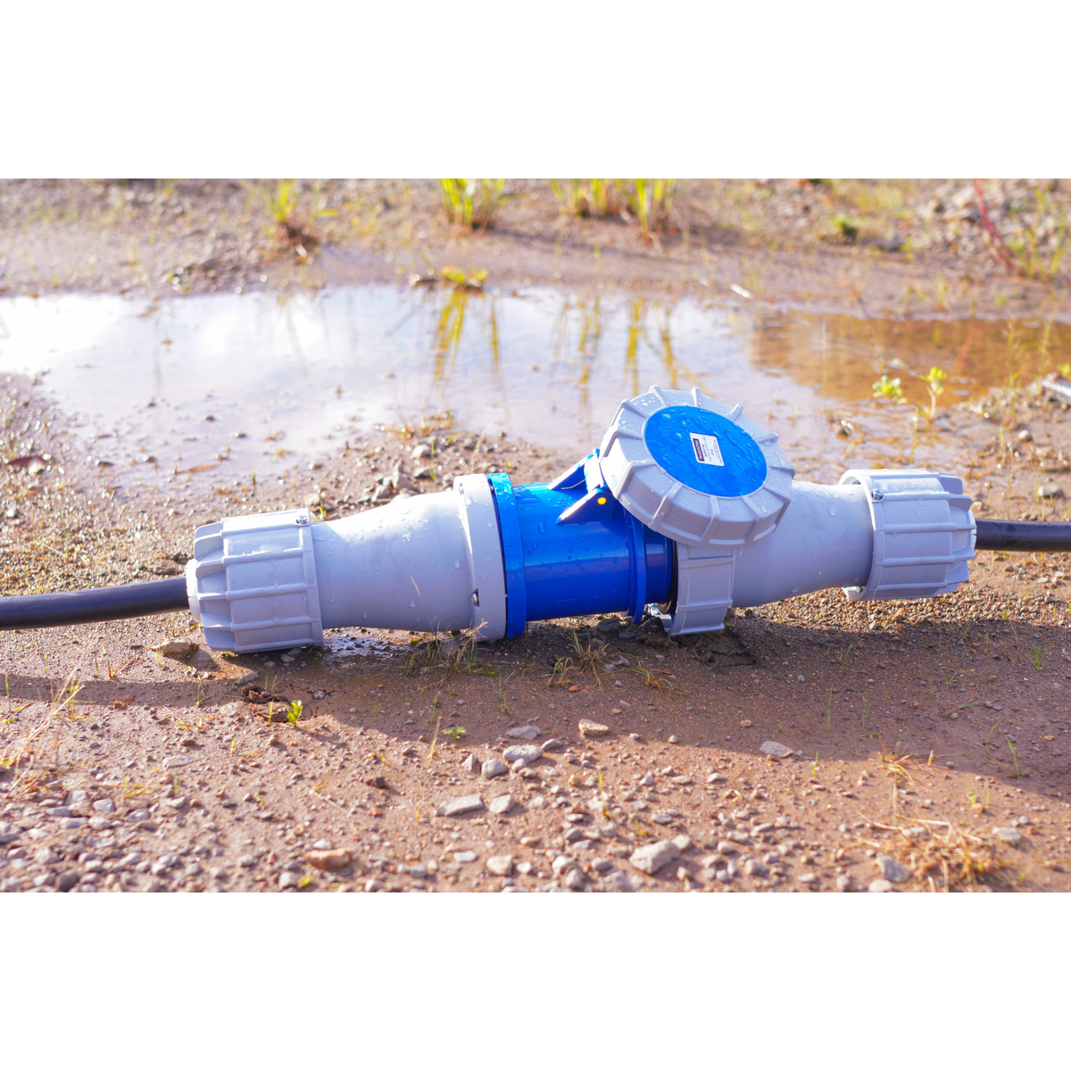 Tomada de Sobrepor Tramontina 3P+N+T 63 A 220-250 V 09h IP67 Cor Azul - SKU 56255341 - 11 image number 10