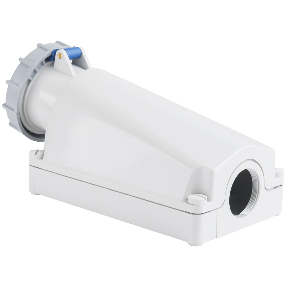 Tomada de Sobrepor Tramontina 3P+T 125 A 220-250 V 09h IP67 Cor Azul - SKU 56255346 - 9 image number 8