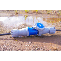 Tomada de Sobrepor Tramontina 3P+N+T 125 A 220-250 V 09h IP67 Cor Azul - SKU 56255347 - 11 image number 10