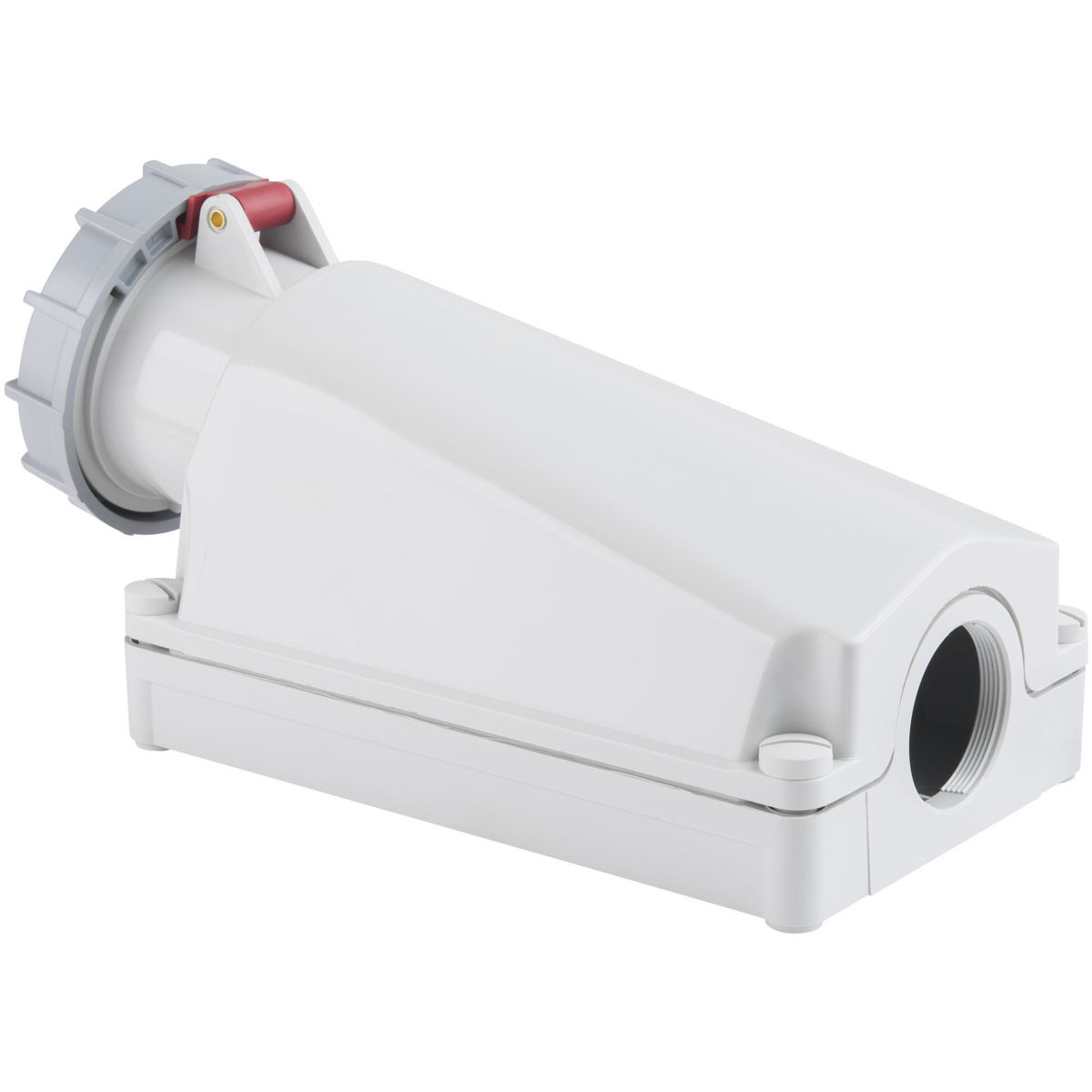 Tomada de Sobrepor Tramontina 2P+T 125 A 380-415 V 06h IP67 Cor Azul - SKU 56255350 - 4 image number 3