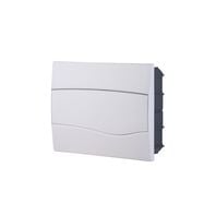 Inlay switchboard with white cover - capacity 12 DIN / 8 NEMA