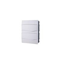 Inlay switchboard with white cover - capacity 24 DIN / 16 NEMA