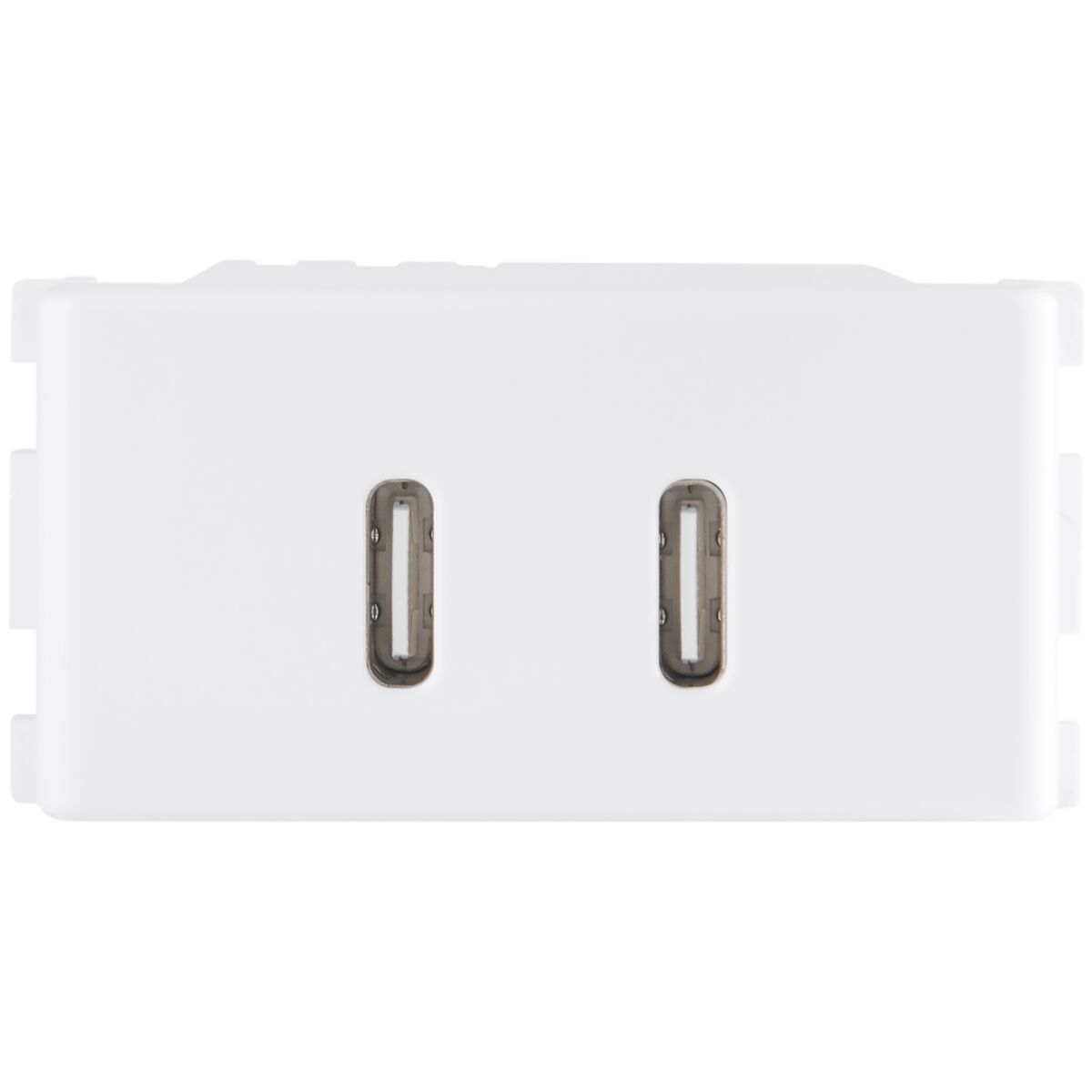 M&oacute;dulo 2 Tomadas USB-C 2 A Bivolt Tramontina  Branco - SKU 57115020 - 4 image number 3