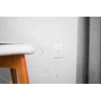 M&oacute;dulo 2 Tomadas USB-C 2 A Bivolt Tramontina  Branco - SKU 57115020 - 5 image number 4