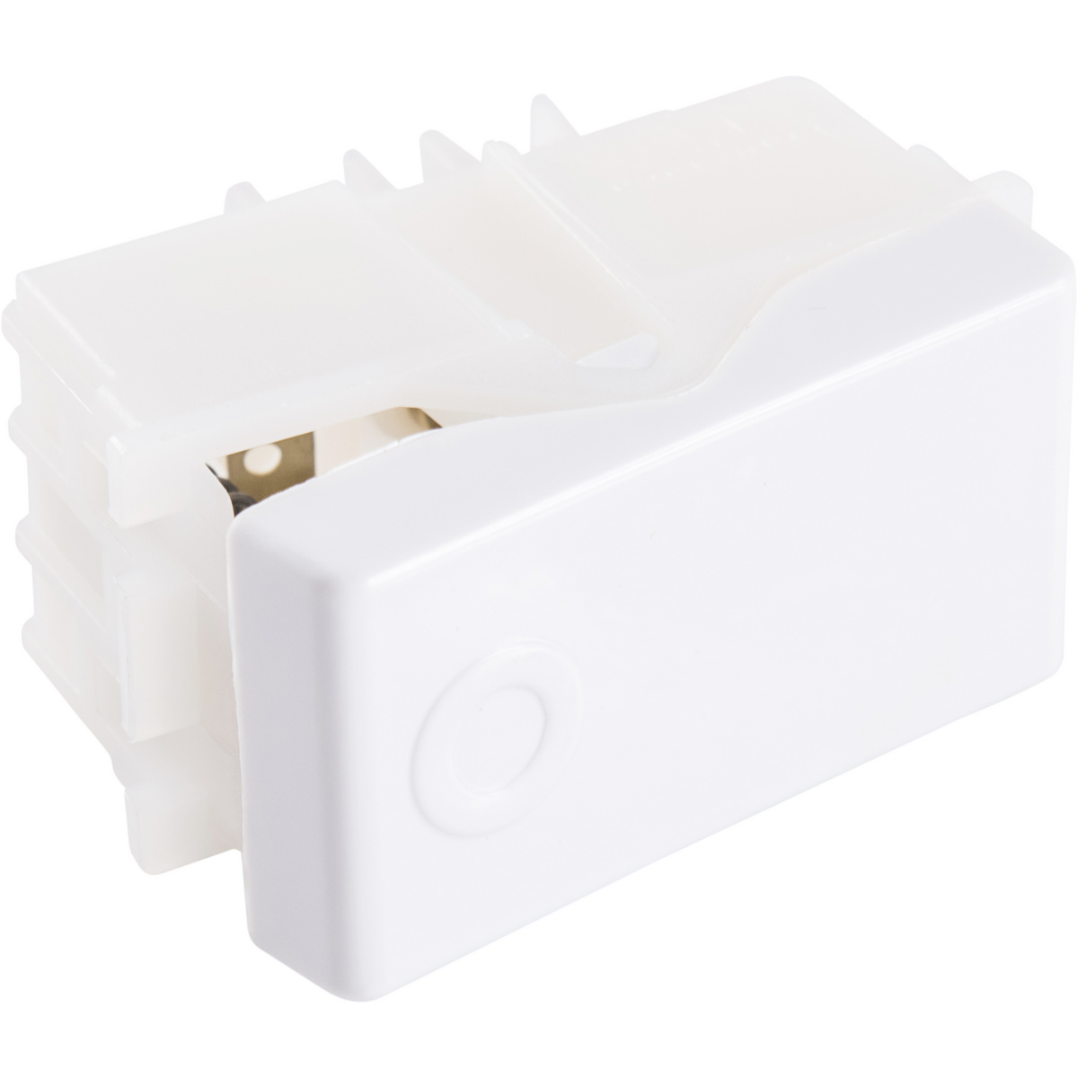 M&oacute;dulo Pulsador Minuteria Tramontina 10 A 250 V Branco Cor Branco - SKU 57115025 - 1 image number 0