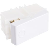 M&oacute;dulo Pulsador Minuteria Tramontina 10 A 250 V Branco Cor Branco - SKU 57115025 - 1 image number 0