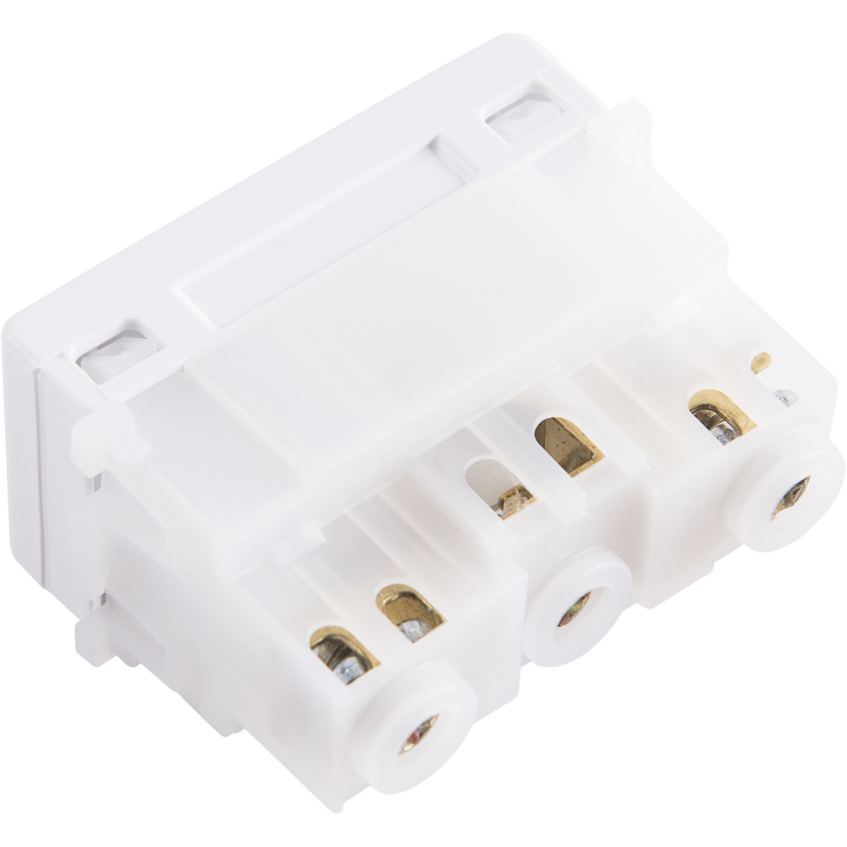 M&oacute;dulo Tomada 2P+T Tramontina 10 A 250 V Branco Cor Branco - SKU 57115030 - 3 image number 2