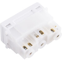 M&oacute;dulo Tomada 2P+T Tramontina 10 A 250 V Branco Cor Branco - SKU 57115030 - 3 image number 2