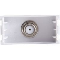 M&oacute;dulo para Tomada TV SAT Coaxial Direta Tramontina Branco Cor Branco - SKU 57115042 - 4 image number 3