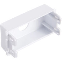 M&oacute;dulo Tampo com 1 Furo 9,5 mm Tramontina Branco Cor Branco - SKU 57115092 - 3 image number 2