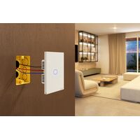 Interruptor Onne Smart Tramontina Branco com 1 Tecla Cor Branco - SKU 57199000 - 6 image number 5