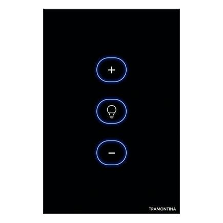 
Dimmer Touch Smart Tramontina Negro
