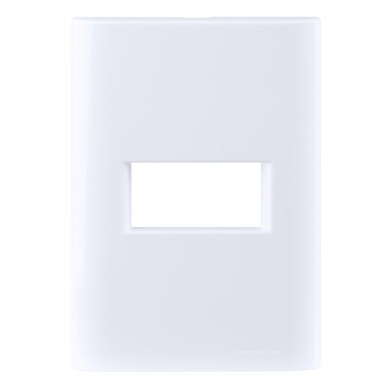 Placa 2 Postos Afastados Tramontina Giz com Suporte Branco - SKU 57200220