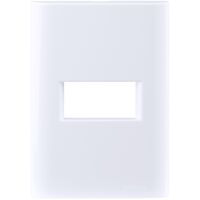 Placa 2 Postos Afastados Tramontina Giz com Suporte Branco - SKU 57200220 - 1 image number 0