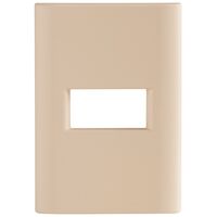 Placa 1 Posto Horizontal Tramontina Giz com Suporte Nude Soft Touch - SKU 57200232 - 1 image number 0