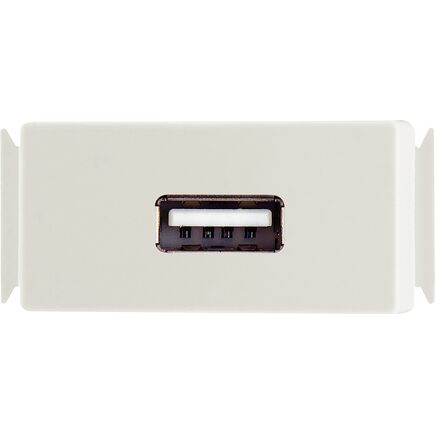 Tomada USB 1 A Bivolt Tramontina Branco