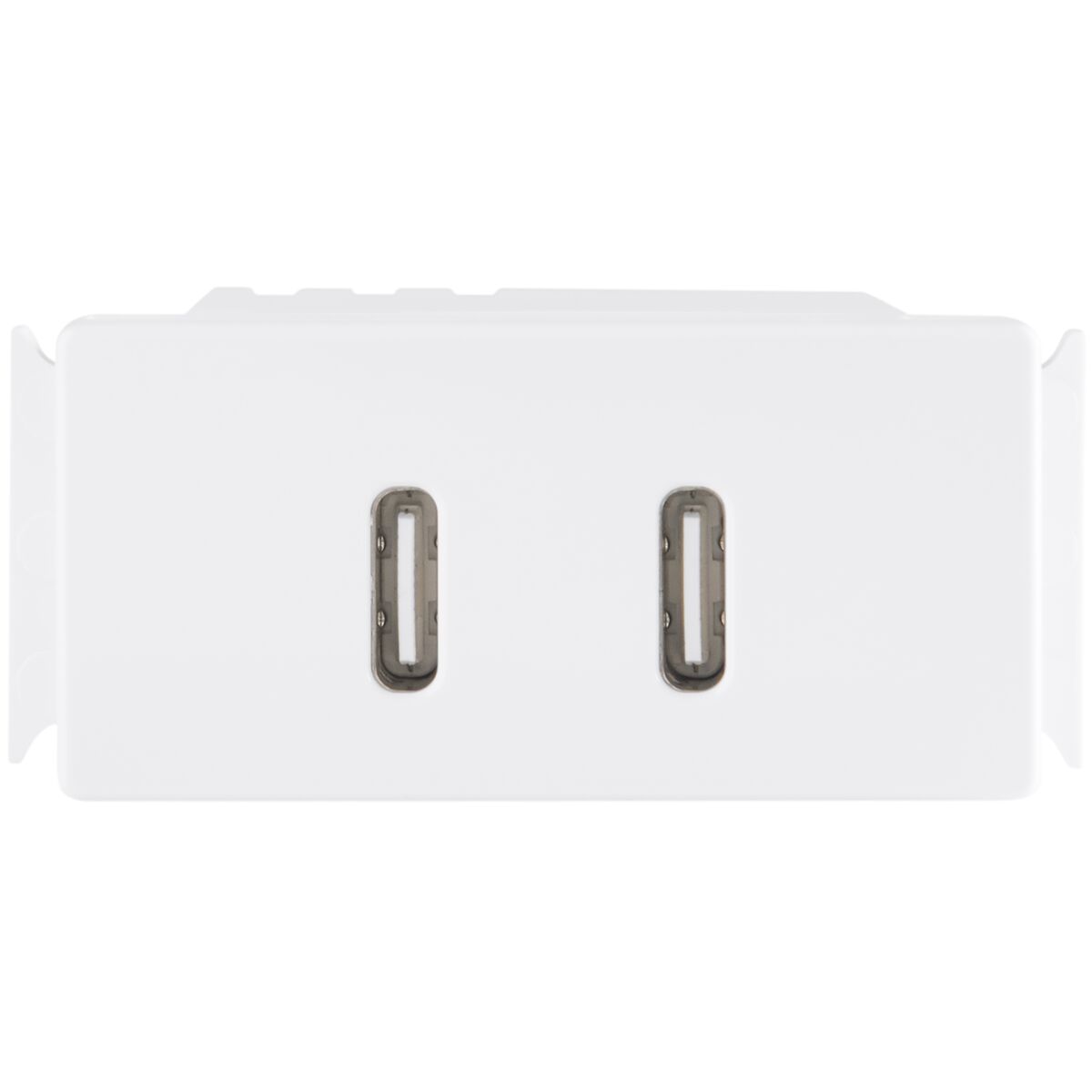 Módulo 2 Tomadas USB-C 2 A Bivolt Tramontina  Branco - SKU 57217020 - 2 image number 1