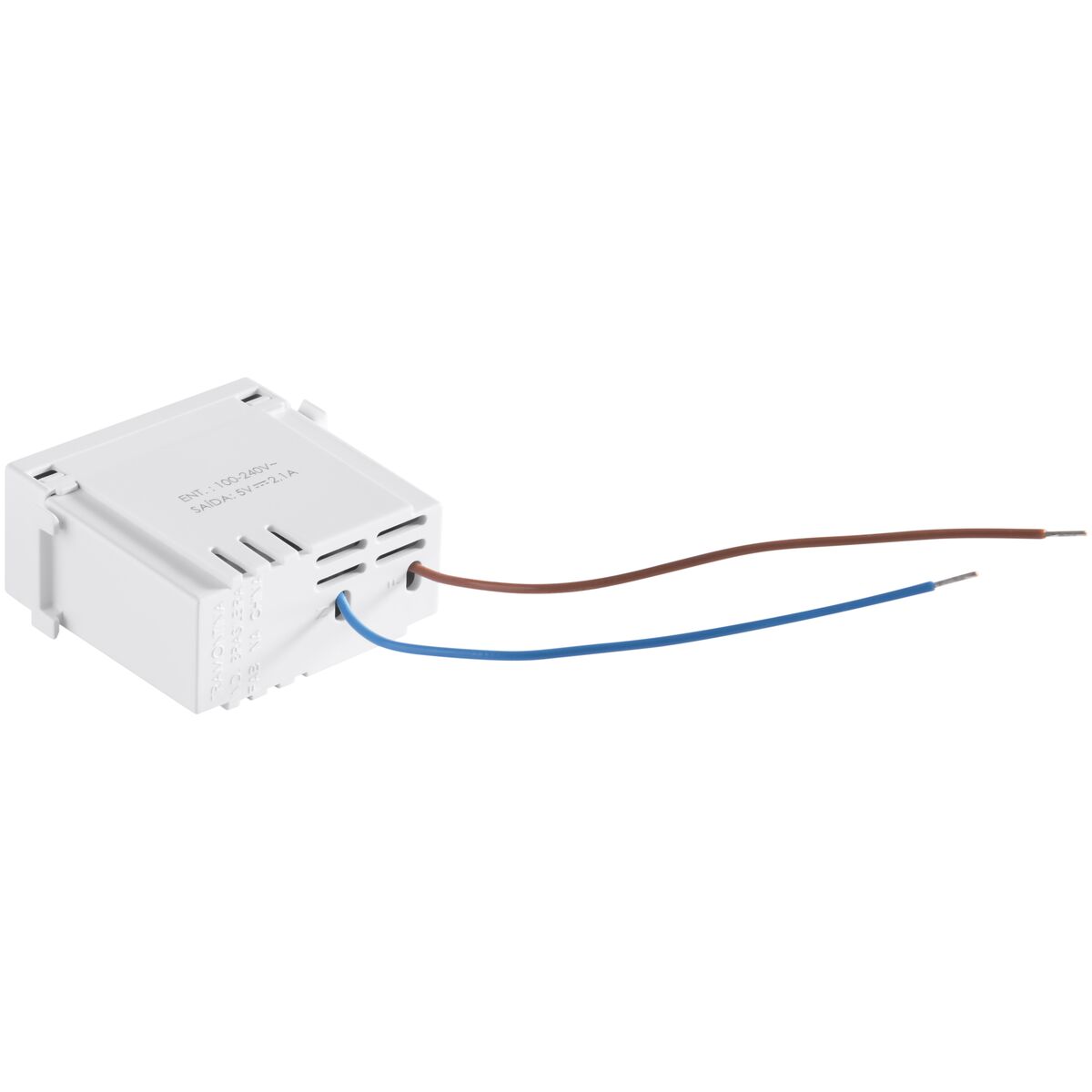 Módulo 2 Tomadas USB-C 2 A Bivolt Tramontina  Branco - SKU 57217020 - 4 image number 3