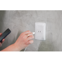 Módulo 2 Tomadas USB-C 2 A Bivolt Tramontina  Branco - SKU 57217020 - 5 image number 4