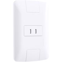 Conjunto 1 Posto com 2 Tomadas USB-C 2 A Bivolt Tramontina Branco Cor Branco - SKU 57241030 - 2 image number 1