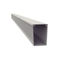 Tramontina gray industrial cable trunking 50x80x2000 mm