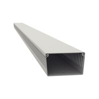 Tramontina gray industrial cable trunking 80x50x2000 mm