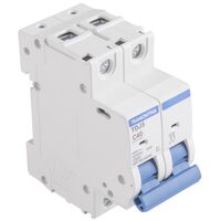 Minidisjuntor TDJ5-2C40 2 P 40 A 4,5 kA curva C Tramontina - SKU 58012127 - 2 image number 1