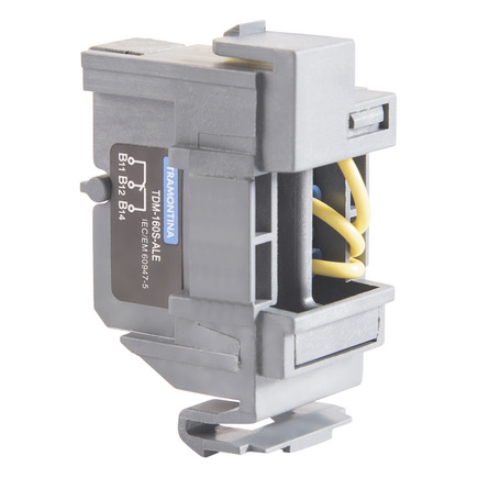 Contato de Alarme TDM Tramontina para Disjuntor Caixa Moldada Frame 160 A Lado Esquerdo - SKU 58014234 - 1