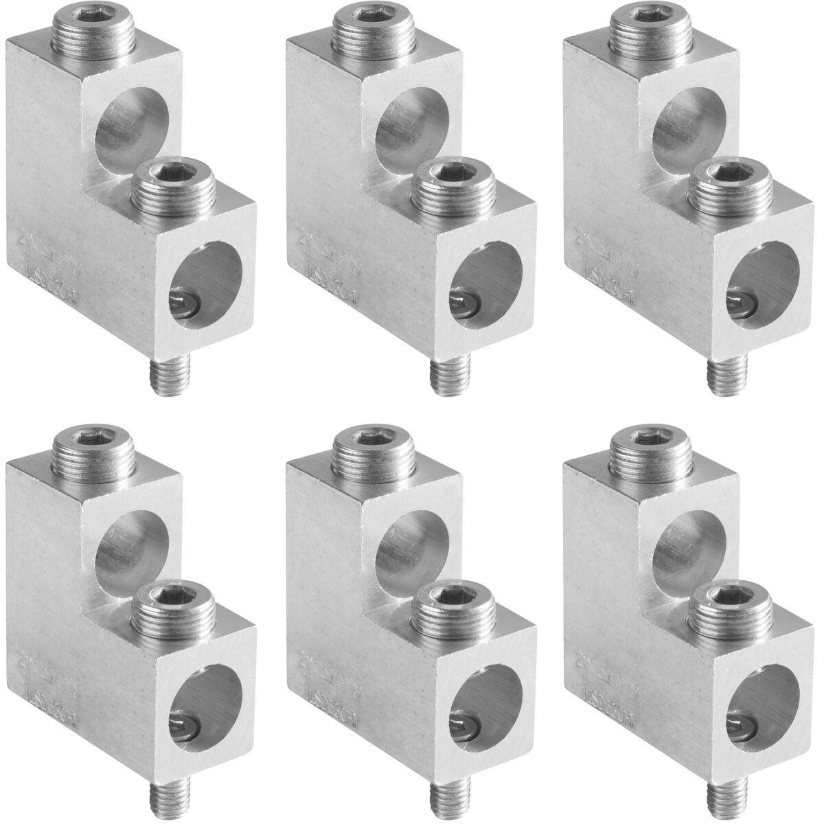 Conector Duplo para Disjuntor Caixa Moldada Tramontina Frame 400/630S - 6 Pe&ccedil;as - SKU 58014296 - 1 image number 0