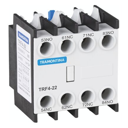 Contato Auxiliar Frontal para Contato Tramontina TRF4-22 2NA+2NF