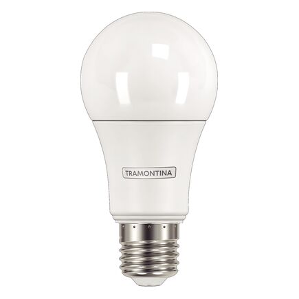 Lâmpada LED Tramontina Bulbo Base E27 9 W Bivolt 6500 K Luz Branca