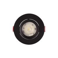 Spot LED Tramontina Redondo 5 W 6500 K Preto com Luz Branca