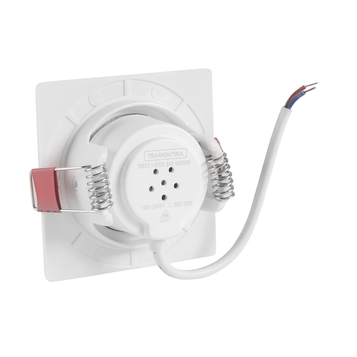 Spot LED Tramontina Quadrado 3 W 6500 K Luz Branca - SKU 58021653 - 5 image number 4
