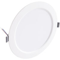 Plafon LED Tramontina Redondo de Embutir Slim 1000 lm 12 W Bivolt 3000 K Luz Amarela - SKU 58026003 - 5 image number 4