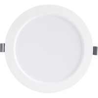Plafon LED Tramontina Redondo de Embutir Slim 1000 lm 12 W Bivolt 3000 K Luz Amarela - SKU 58026003 - 6 image number 5