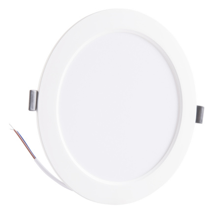 Plafon LED Tramontina Redondo de Embutir Slim 1000 lm 12 W Bivolt 3000 K Luz Amarela - SKU 58026003