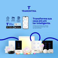 Plafon Smart LED Quadrado Embutir 18W Tramontina - SKU 58026227 - 9 image number 8