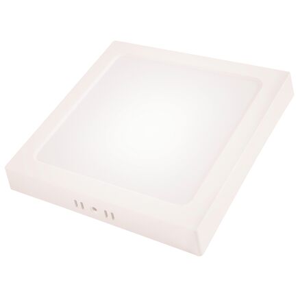 Plafon LED Tramontina Quadrado Backlight de Sobrepor 2000 lm 24 W Bivolt 4000 K Luz Neutra