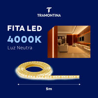 Fita LED Tramontina SMD 5 W 12 V 3000 K Luz Amarela 5 m - SKU 58027930 - 7 image number 6