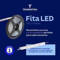 Fita LED SMD Tramontina 8 W 12 V 3000 K Luz Amarela 5 m - SKU 58027931 - 4 image number 3
