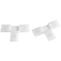 Conectores em T Tramontina para Fita LED SMD 5-8 W 12-24 VDC com 20 Pe&ccedil;as - SKU 58027951 - 2 image number 1