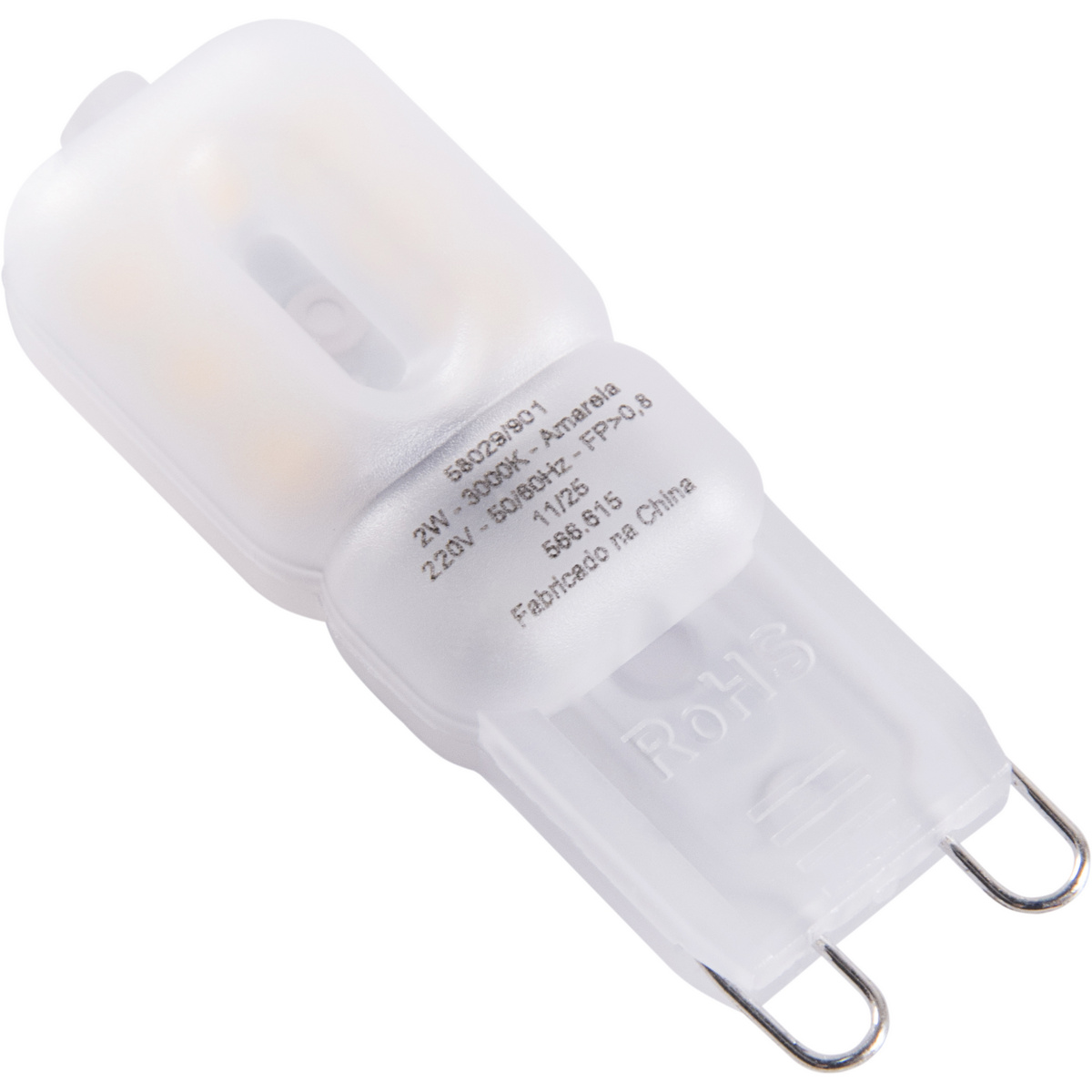 L&acirc;mpada G9 LED Tramontina 2W 3000K 220V - SKU 58029901 - 3 image number 2