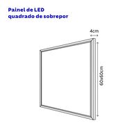 Painel Led Quadrado Sobrepor Tramontina 40W 5000K Luz Neutra - SKU 58030062 - 6 image number 5