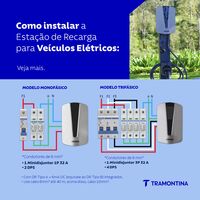 Estação de Recarga para Veículos Elétricos Tramontina 22 kW com Aplicativo - SKU 58300051 - 8 image number 7