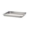 Tramontina GN 1/1 stainless steel food pan without handles, 20 mm deep -  Steel 304