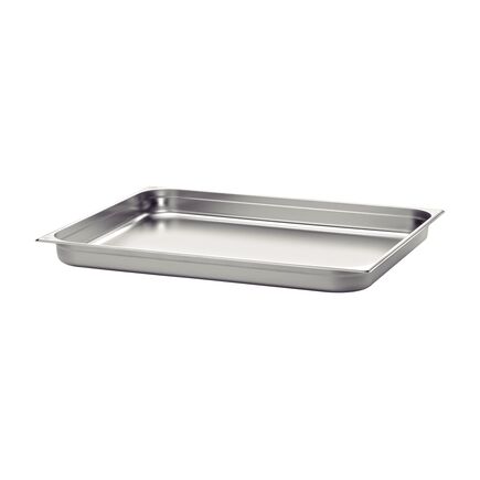 Cuba a&ccedil;o inox 1/1 sem al&ccedil;as - profundidade 65mm - SKU 61051063